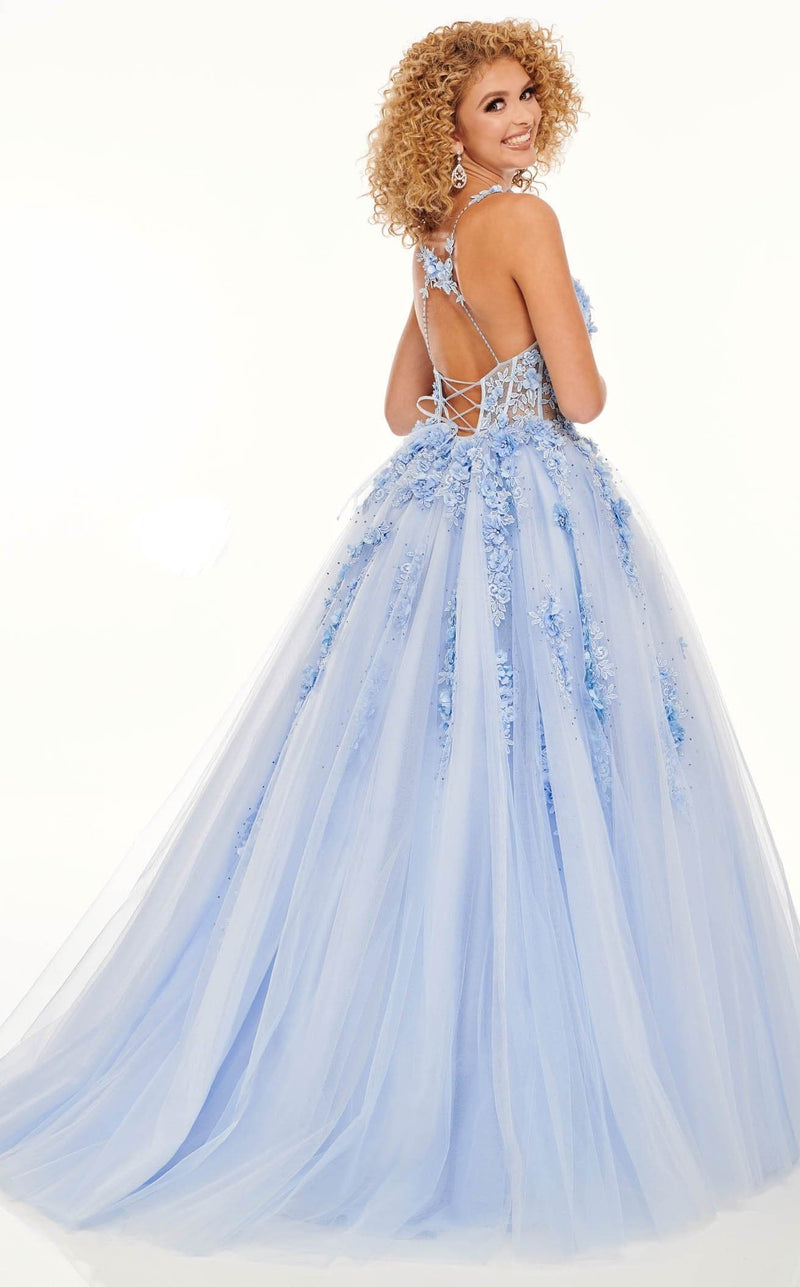 Rachel Allan 70036 Dress Powder-Blue