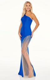 2 of 8 Rachel Allan 70037 Dress Royal