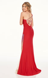 3 of 8 Rachel Allan 70037 Dress Red