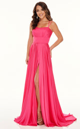 1 of 12 Rachel Allan 70056 Dress Fuchsia