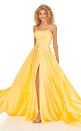 3 of 12 Rachel Allan 70056 Dress Yellow