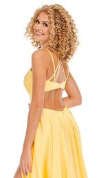 12 of 12 Rachel Allan 70056 Dress Yellow