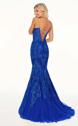 2 of 4 Rachel Allan 70064 Dress Royal