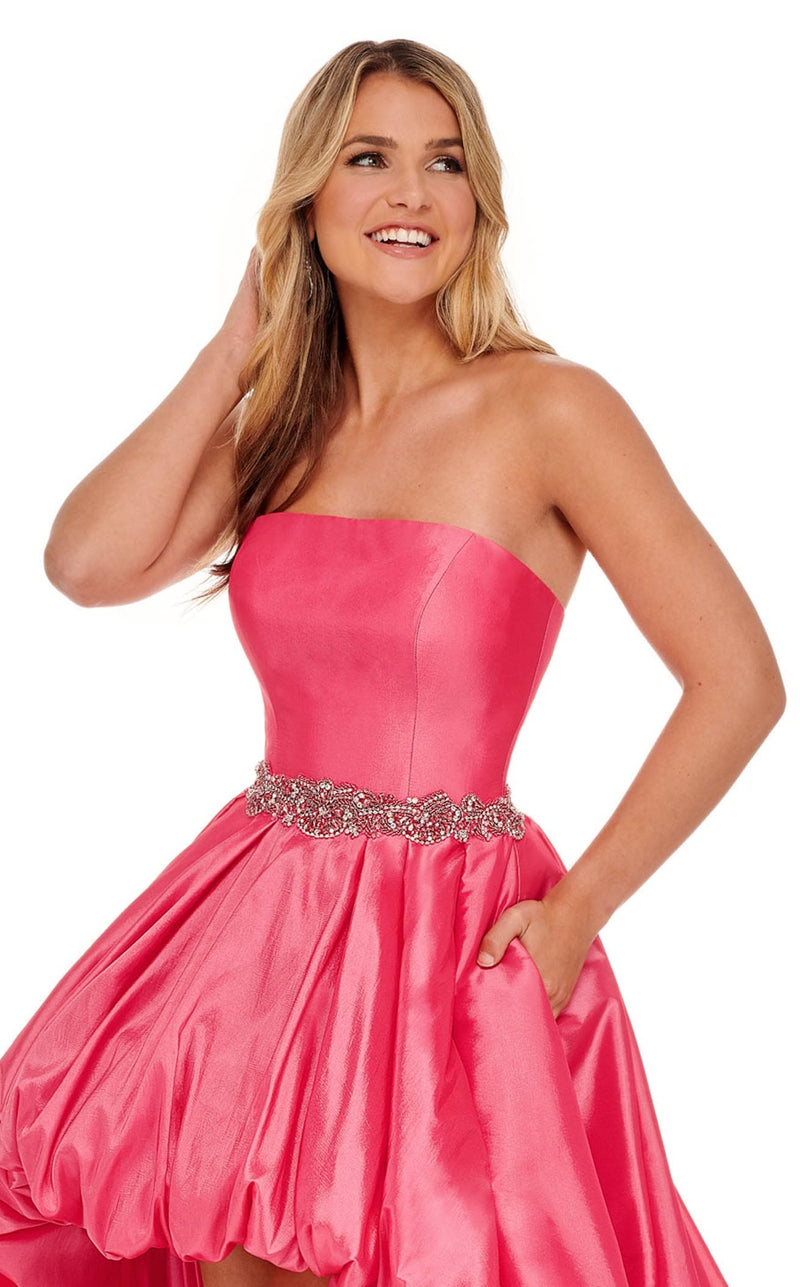 Rachel Allan 70068 Dress Pink-Coral