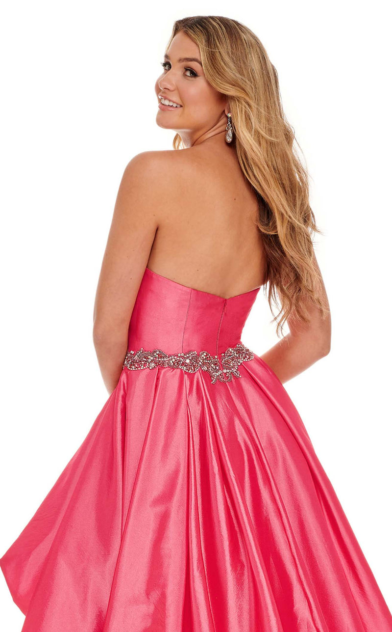 Rachel Allan 70068 Dress Pink-Coral