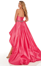 4 of 8 Rachel Allan 70068 Dress Pink-Coral