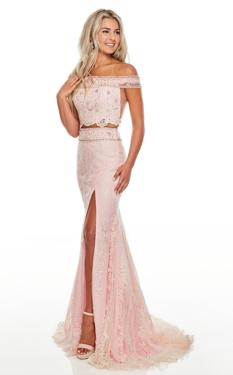 Rachel Allan 7007 Dress Pink