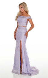 Rachel Allan 7007 Dress Lilac