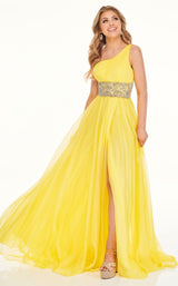 2 of 8 Rachel Allan 70086 Dress Yellow