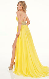 4 of 8 Rachel Allan 70086 Dress Yellow