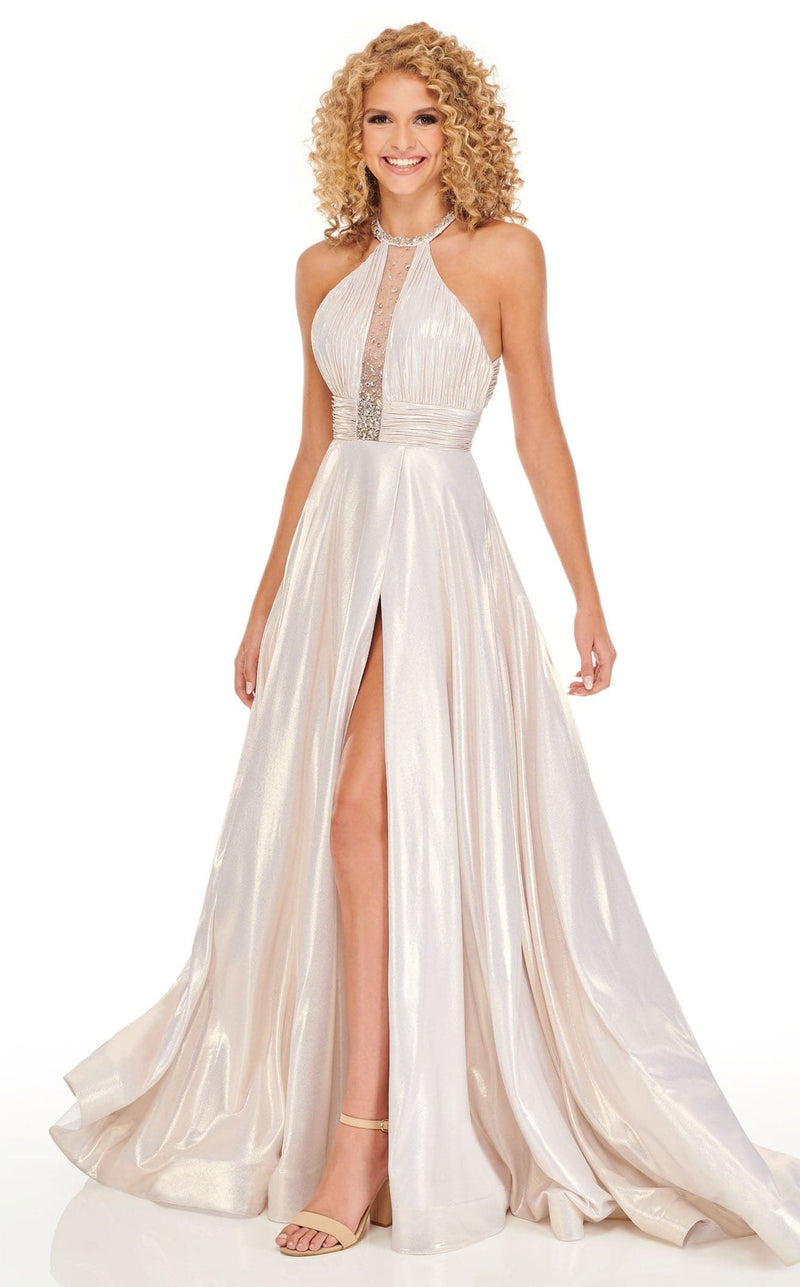 Rachel Allan 70098 Dress Soft-Gold