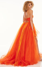 4 of 8 Rachel Allan 70115 Dress Tangerine