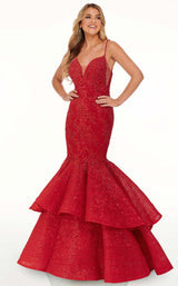 Rachel Allan 70122 Dress Red
