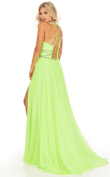 Rachel Allan 70125 Dress Neon-Green