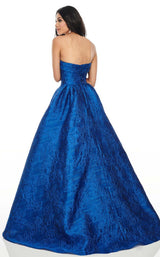 5 of 12 Rachel Allan 7013 Dress Royal