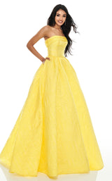 3 of 12 Rachel Allan 7013 Dress Yellow