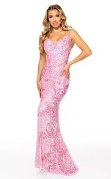 3 of 6 Rachel Allan 70135 Dress Pink