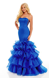 2 of 6 Rachel Allan 70142 Dress Royal