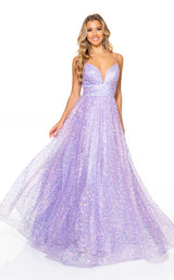 3 of 6 Rachel Allan 70151 Dress Lilac