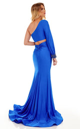 4 of 6 Rachel Allan 70158 Dress Royal