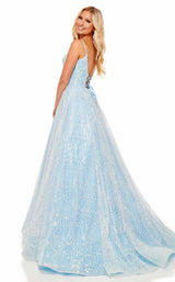 4 of 6 Rachel Allan 70172 Dress Powder-Blue