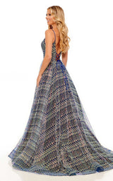 6 of 6 Rachel Allan 70172 Dress Navy