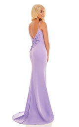 5 of 6 Rachel Allan 70175 Dress Lilac