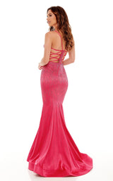 7 of 10 Rachel Allan 70181 Dress Fuchsia