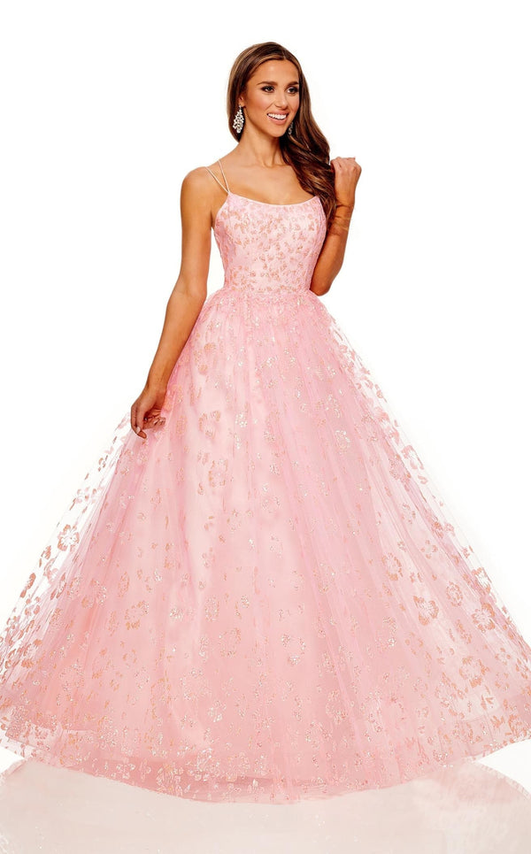 Rachel Allan 70182 Dress Pink