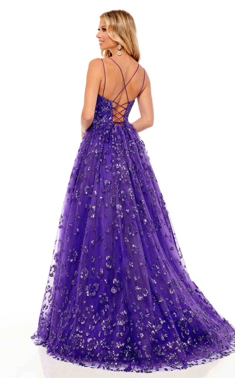 Rachel Allan 70182 Dress Purple