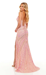 7 of 8 Rachel Allan 70183 Dress Pink