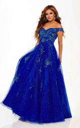 3 of 6 Rachel Allan 70187 Dress Royal