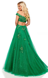 5 of 6 Rachel Allan 70187 Dress Emerald