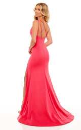 4 of 4 Rachel Allan 70188 Dress Fuchsia