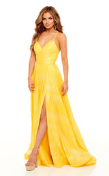 3 of 6 Rachel Allan 70200 Dress Yellow