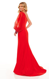 6 of 6 Rachel Allan 70225 Dress Red