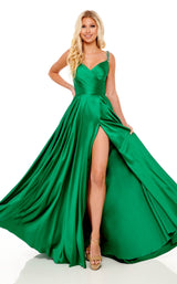 1 of 2 Rachel Allan 70227 Dress Emerald