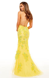 8 of 8 Rachel Allan 70270 Dress Yellow