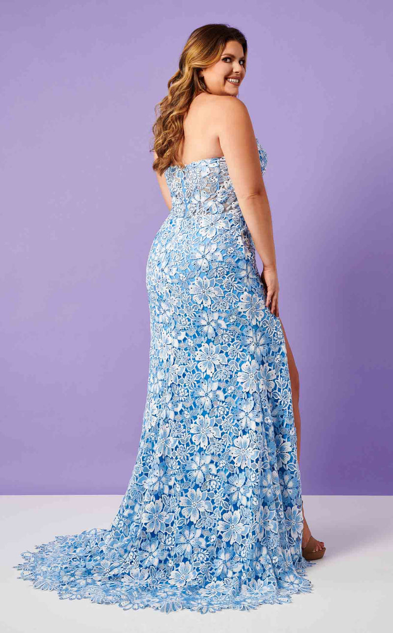 Rachel Allan 70288W Powder Blue