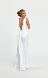 2 of 4 Nicole Bakti 7035 Dress Ivory