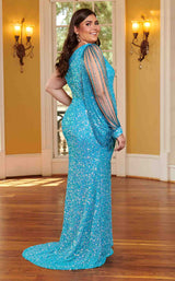 6 of 6 Rachel Allan 70368W Turquoise