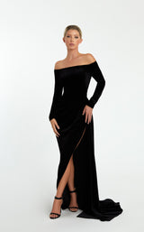 1 of 3 Nicole Bakti 7042 Dress Black