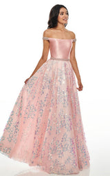 2 of 12 Rachel Allan 7046 Dress Blush