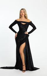 1 of 9 Nicole Bakti 7048 Dress Black