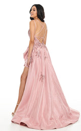 5 of 12 Rachel Allan 7051 Dress Petal-Pink