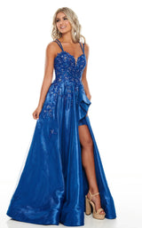 3 of 12 Rachel Allan 7051 Dress Royal