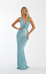 1 of 5 Nicole Bakti 7053 Dress Blue