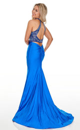 6 of 11 Rachel Allan 7053 Dress Royal