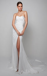 2 of 3 Alyce 7057 Dress Diamond-White