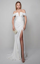 1 of 3 Alyce 7058 Dress Diamond-White